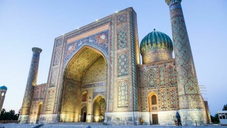Registan, det gamle salgspunktet av varer på Silkeveien. Registan, det gamle salgspunktet av varer på Silkeveien. Foto: Alexandru Nika / Shutterstock / NTB scanpix