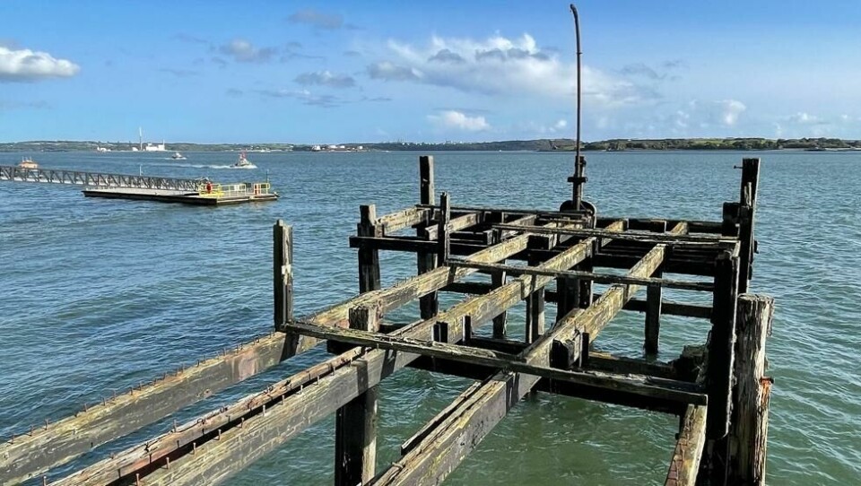 Cobh var siste anløpshavn for Titanic på skipets skjebnesvangre reise. Brygga passasjerene brukte den gang finnes fortsatt. Cobh var siste anløpshavn for Titanic på skipets skjebnesvangre reise. Brygga passasjerene brukte den gang finnes fortsatt. Foto: Sverre Bjørstad Graff