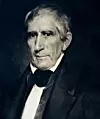William Henry Harrison var USAs 9. president, og den siste presidenten født før revolusjonen. Han døde av lungebetennelse 4. april 1841, 31 dager inn i sitt embete. Daguerrotypi: MOMA/Wikipedia.