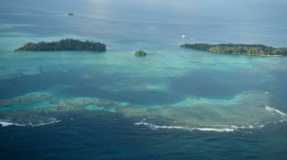Øya Kale, som er en del av Salomonøynene, setter dyster rekord og blir verdens første klima-atlantis.