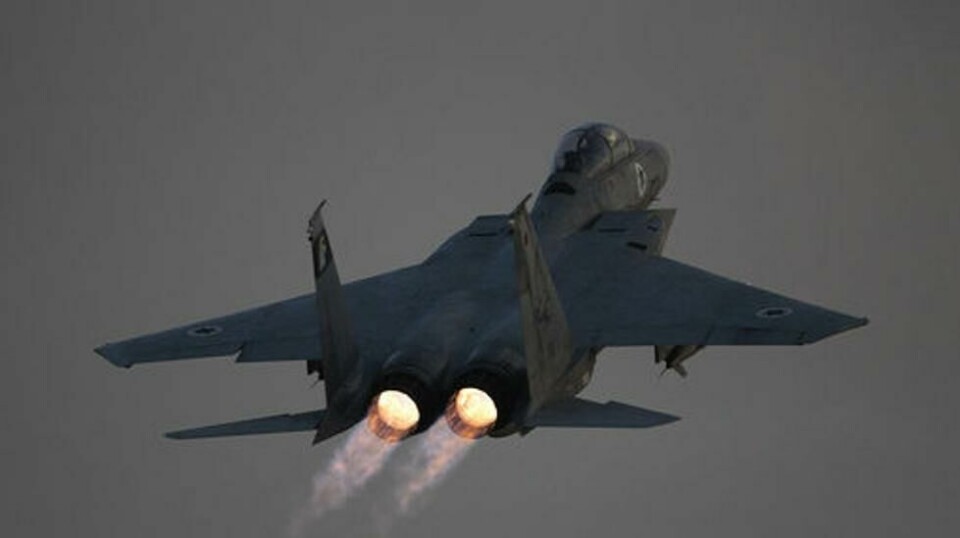Israel skal motta 25 kampfly av typen F-15 fra USA de kommende årene. Foto: AP / NTB