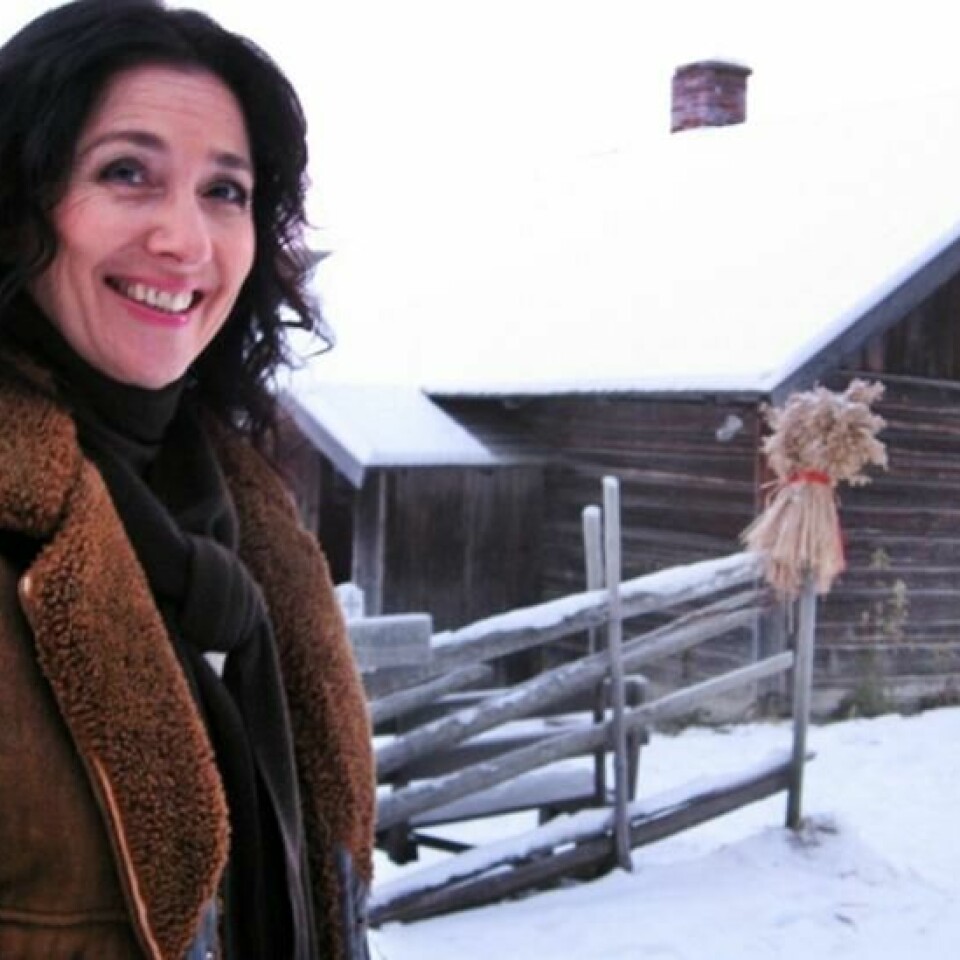 Å høre Maj Britt Andersen fortelle om sin barndoms jul er som å lese en julefortelling av det koseligste slaget.