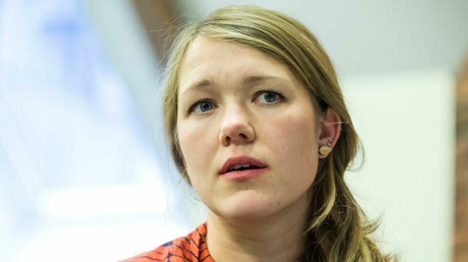 Une Bastholm er skuffet over at barne- og familieministeren ikke vil svare på spørsmålet hennes om barna i Al-Hol-leiren.