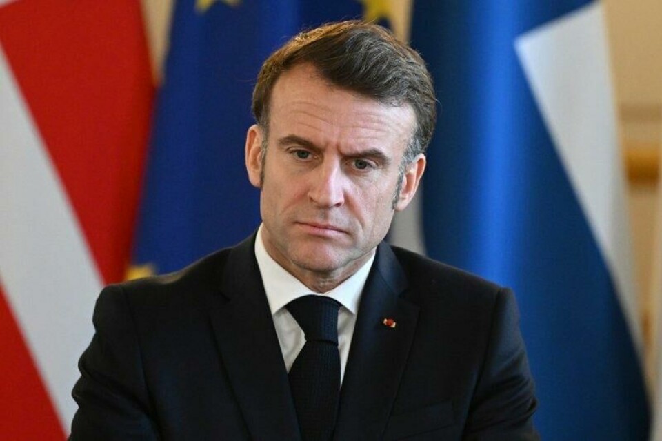 Frankrikes Emmanuel Macron skal tale til nasjonen onsdag kveld.