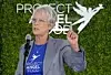 Skuepiller Jamie Lee Curtis måtte slette et bilde etter kort tid, da fotografen bak bildet mente hun hadde brukt det i feil kontekst. Foto: Chris Pizzello / AP