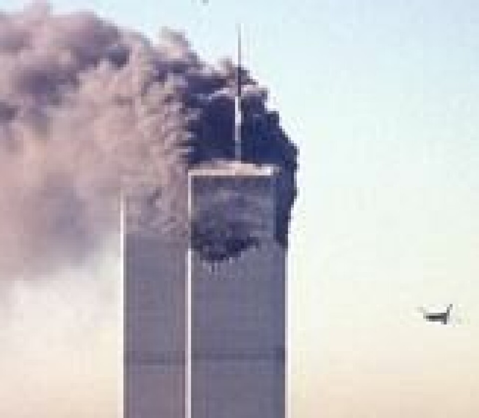 Terrorangrepet 11. september 2001 er det mest omfattende terroranslag i USAs historie. Foto: AFP / NTB scanpix. Terrorangrepet 11. september 2001 er det mest omfattende terroranslag i USAs historie. Foto: AFP / NTB scanpix.