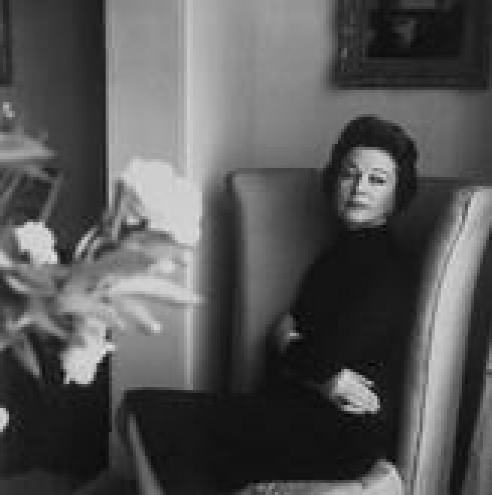 Vivien Leigh fotografert i London i 1958. Foto: Roloff Beny Vivien Leigh fotografert i London i 1958. Foto: Roloff Beny