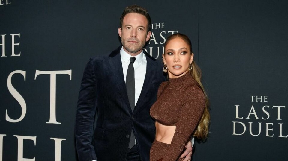 Ben Affleck og Jennifer Lopez på premieren for «The Last Duel» i 2021. Foto: Evan Agostini / Invision / AP / NTB