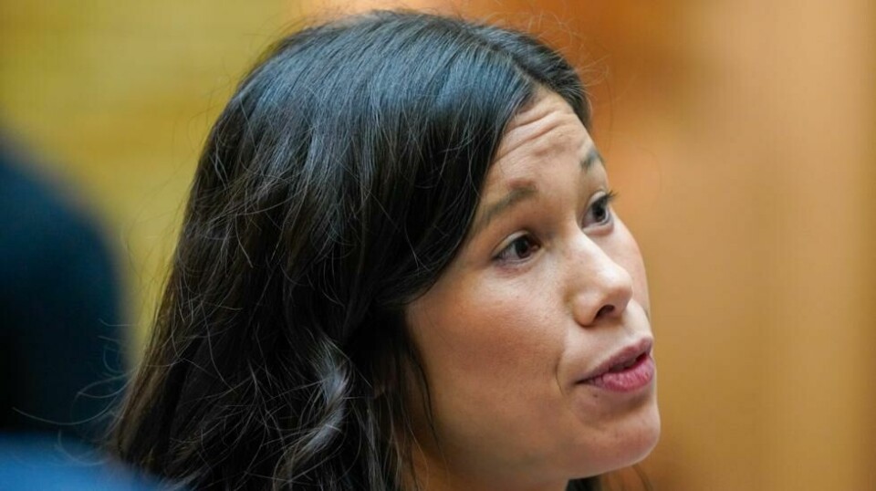 Lan Marie Berg fra MDG mener kontrollkomiteen på Stortinget bør legge oljetillatelser under lupen. Foto: Terje Bendiksby / NTB
