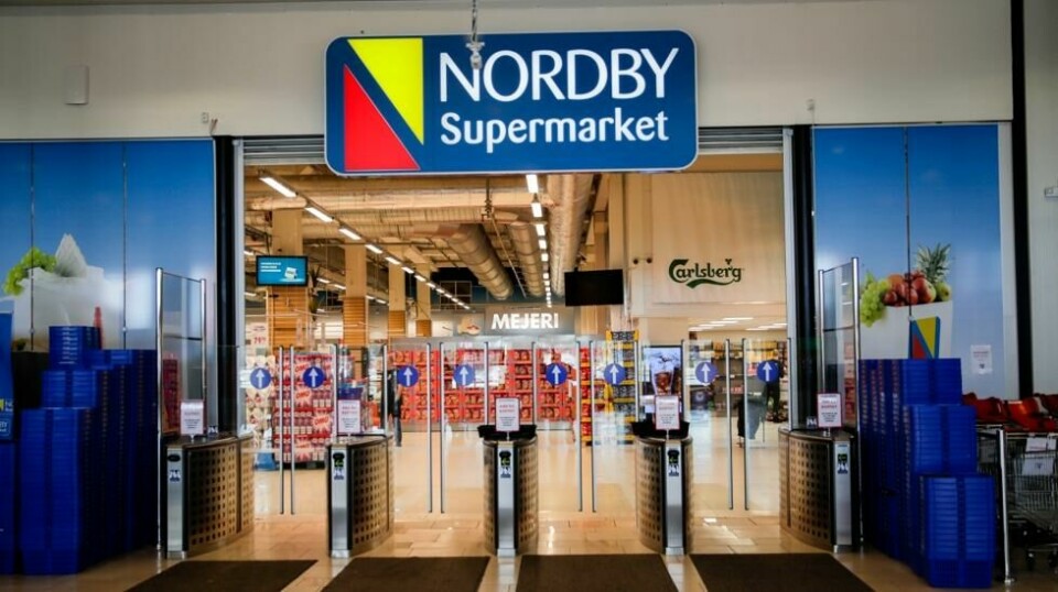 Nordby shoppingsenter ligger ved svenskegrensen ved Svinesund.