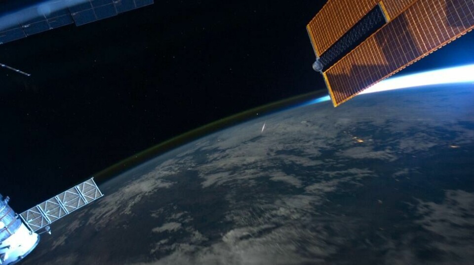 Harvard-teamet lette i 2 uker etter meteorittrestene. ILLUSTRASJONSBILDE: NASA