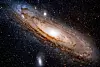 Andromeda-galaksen, vår nærmeste galaktiske nabo. Denne galaksen inneholder mange milliarder av stjerner og sannsynligvis trillioner av planeter. Men er det noe høyteknologisk liv her? Foto: David Dayag