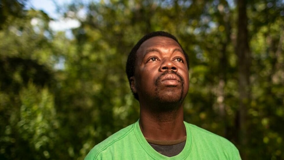 Donald Neely har gått til søksmål mot politiet etter en pågripelse hvor han opplevde han ble fremstilt som en slave. Foto: Marie D. De Jesus/Houston Chronicle via AP Donald Neely har gått til søksmål mot politiet etter en pågripelse hvor han opplevde han ble fremstilt som en slave. Foto: Marie D. De Jesus/Houston Chronicle via AP Foto: Marie D. De Jesus / AP