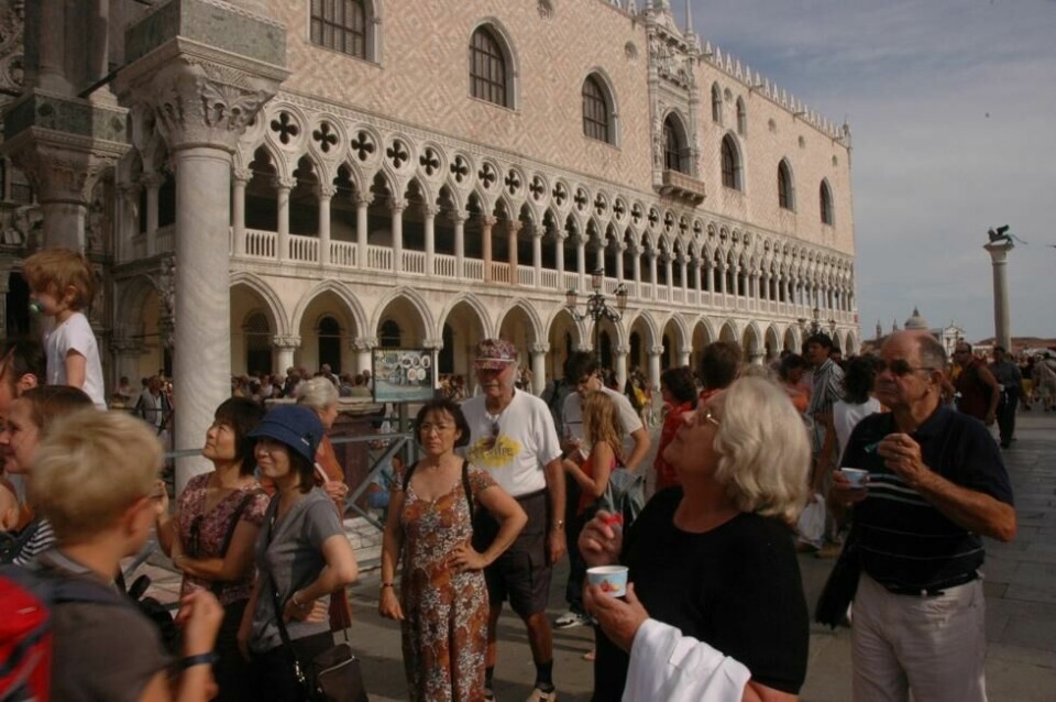 Venezia er blitt premieeksemplet på hvordan Verdensarvens raskt voksende behov for vern og finansiering er på kollisjonskurs Venezia er blitt premieeksemplet på hvordan Verdensarvens raskt voksende behov for vern og finansiering er på kollisjonskurs Foto: Arild Molstad