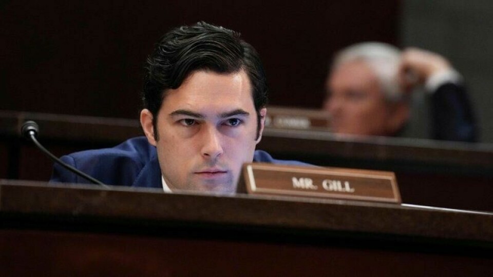 Republikaneren Brandon Gill. Republikaneren Brandon Gill. Foto: AFP / NTB