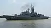 Australske HMAS Toowoomba ankommer Ho Chi Minh City 19. april, etter en «kinesisk utfordring» i Sør-Kinahavet. Scanpix/AP.