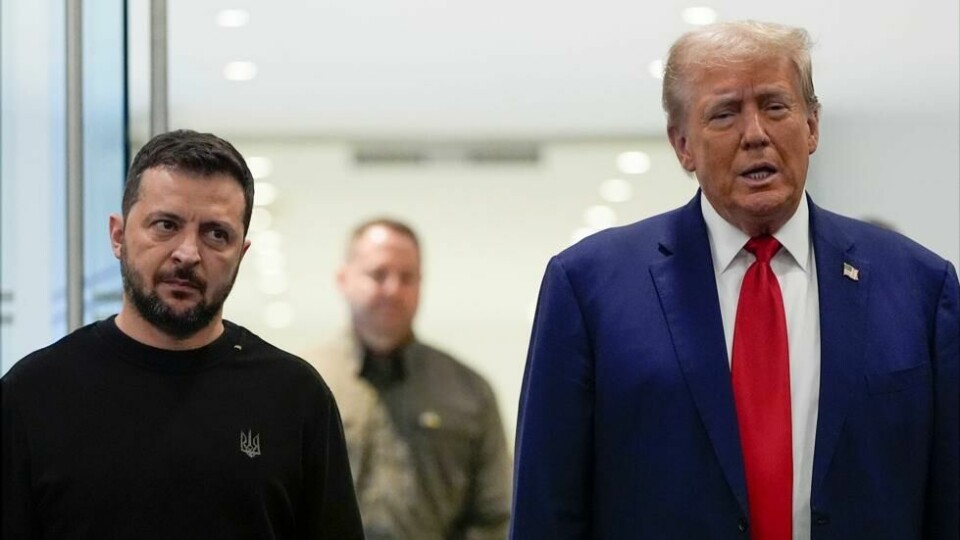 Donald Trump og Volodymyr Zelenskyj. Donald Trump og Volodymyr Zelenskyj. Foto: Julia Demaree Nikhinson / AP