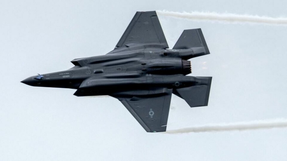 Et av Japans F-35-fly på øvelsen tidligere denne uka.