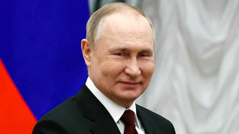 G7-landene, deriblant Tyskland, Frankrike og Storbritannia, truer Russland med kraftige sanksjoner. Likevel holder Russland kvelertak på Europa, i form av gasskabler. (Sergei Karpukhin, Sputnik, Kremlin Pool Photo via AP)