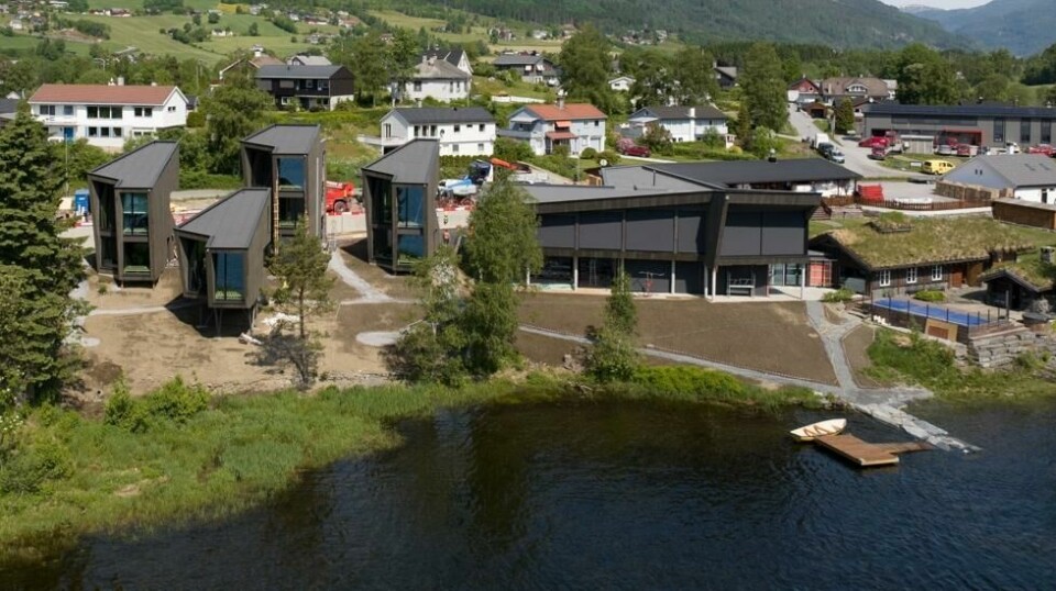 Elva design- og landskapshotell på Voss.