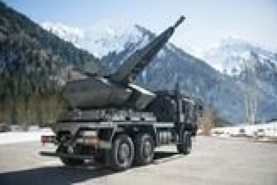 Den tyske våpenprodusenten Rheinmetall har lovet å levere ytterligere tre Skynex-system til Ukraina innen utgangen av 2025. (Foto: Rheinmetall) Den tyske våpenprodusenten Rheinmetall har lovet å levere ytterligere tre Skynex-system til Ukraina innen utgangen av 2025. (Foto: Rheinmetall)
