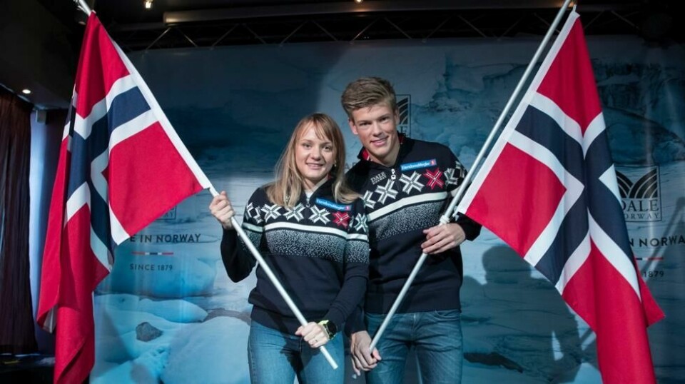 Maiken Caspersen Falla og Johannes Høsflot Klæbo er to av de største norske gullhåpene under OL i Pyeongchang.