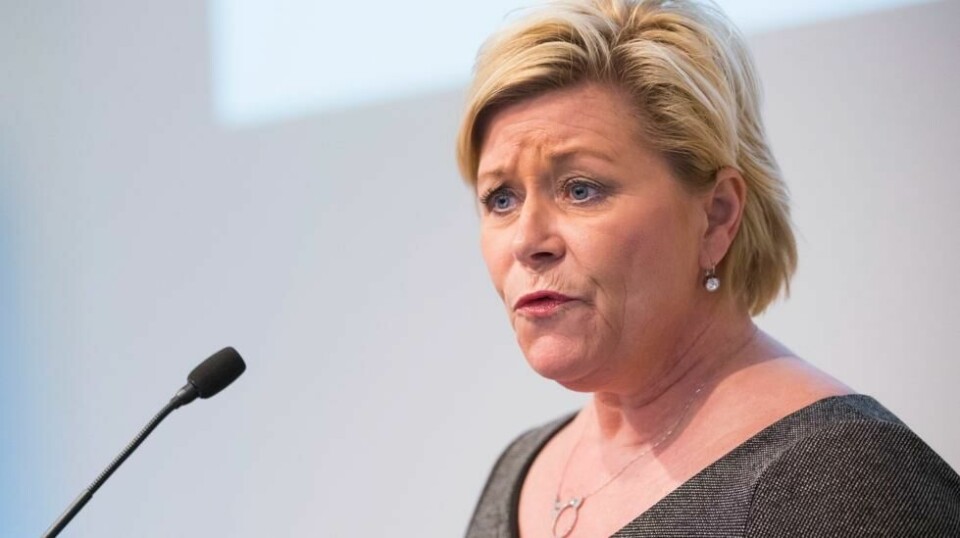 Finansdepartementet jobber med et høringsnotat om aksjesparekonto. Finansminister Siv Jensen mener aksjesparekonto er et viktig tiltak.