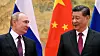 Russlands president Vladimir Putin (t.v.) og Kinas president Xi Jinping møttes tidlig i februar i forbindelse med vinter-OL i Beijing, få uker før Russland angrep Ukraina. Foto: Alexei Druzhinin, Sputnik, Kremlin Pool Photo via AP