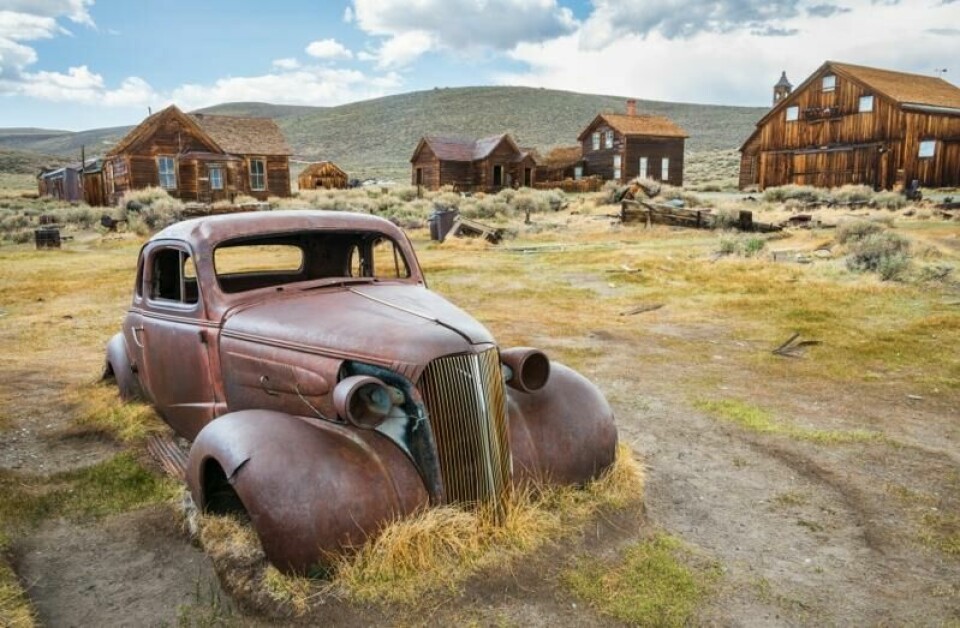 Tiden har stått stille i spøkelsesbyen Bodie i California siden tidlig 1900-tallet. Tiden har stått stille i spøkelsesbyen Bodie i California siden tidlig 1900-tallet. Foto: Zack Frank / Shutterstock / NTB