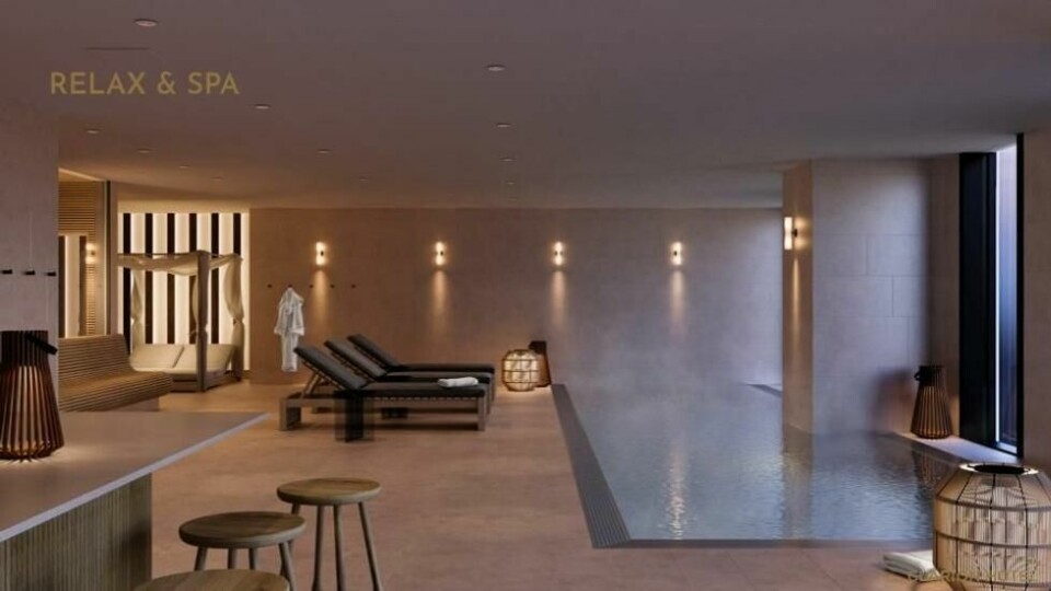 Planlagte Karlatornet Spa. Planlagte Karlatornet Spa. Foto: Strawberry
