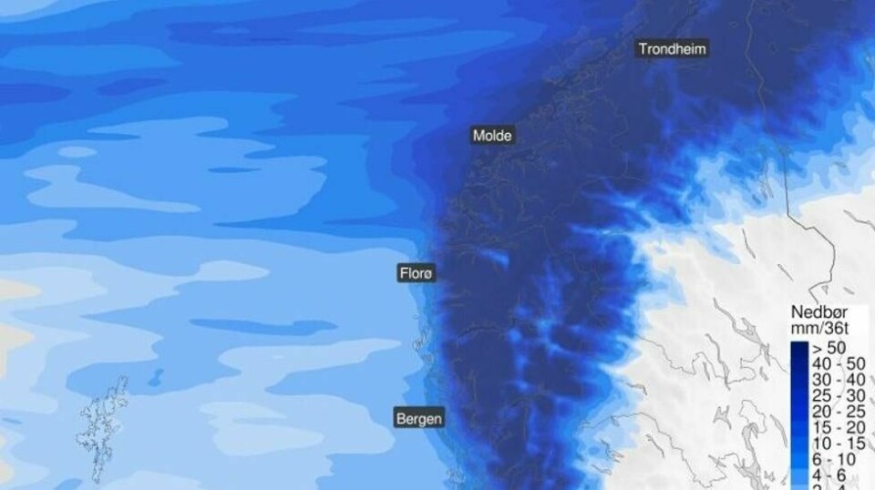 Onsdag morgen var flere fjelloverganger og ferjer rammet av uværet, og i nord stanset vindkast på 40 sekundmeter ferjene.