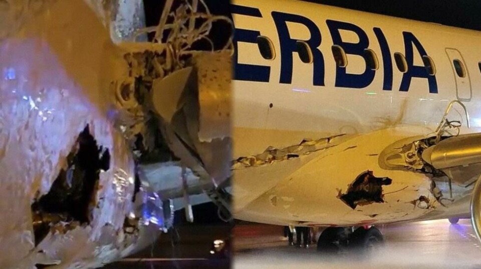 Passasjerflyet traff en ILS-antenne på enden ar rullebanen da det ikke klarte å lette tidsnok før rullebanen tok slutt. Pilotene klarte til alt hell å lande flyet ved flyplassen i Beograd igjen etter hendelsen.