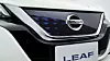 Nissan Leaf her ingen ekte grill, men et deksel som skjuler radar og kamera. Og de blå kubene er ikke tilfeldige.