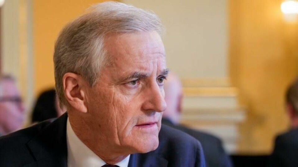 Statsminister Jonas Gahr Støre (Ap).