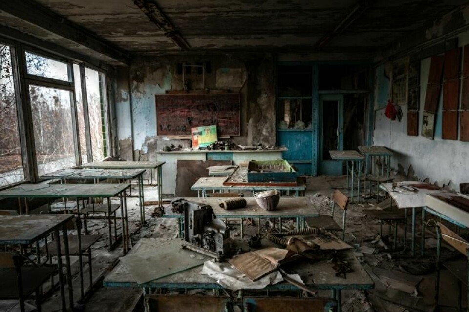 Flere nysgjerrige har tatt turen til Pripjat i Ukraina, som har vært ubebodd siden historiens verste kjernekraftulykke for 39 år siden. Flere nysgjerrige har tatt turen til Pripjat i Ukraina, som har vært ubebodd siden historiens verste kjernekraftulykke for 39 år siden. Foto: SvedOliver / Shutterstock / NTB