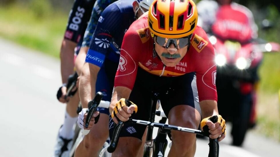 Magnus Cort var svært aktiv på den 17. etappen av Tour de France.