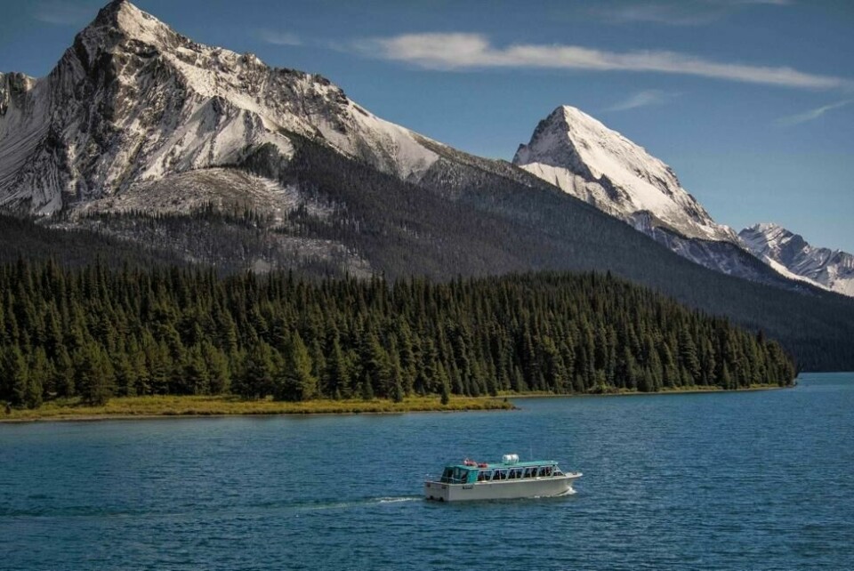POPULÆRT: Maligne Lake er blant Canadas mest populære utfluktsmål. POPULÆRT: Maligne Lake er blant Canadas mest populære utfluktsmål.