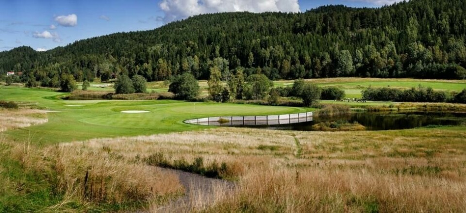 Hull 10 på 18-hullsbanen Østmork til Losby Golfklubb. Hull 10 på 18-hullsbanen Østmork til Losby Golfklubb. Foto: Losby Golfklubb