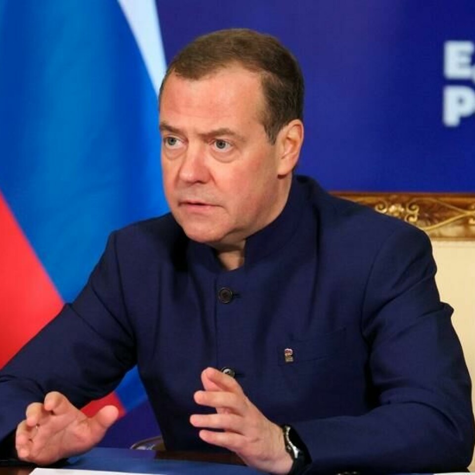 Nestleder i Russlands sikkerhetsråd, Dmitrij Medvedev.