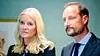 Kronprinsesse Mette-Marit og kronprins Haakon. Foto: Stian Lysberg Solum / NTB