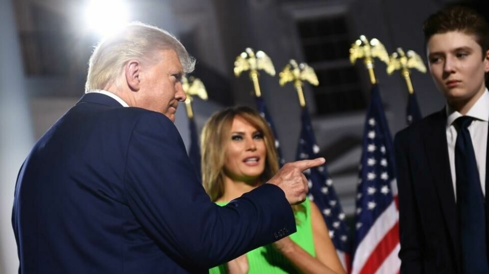 I juni 2020 måtte daværende president Donald Trump, førstedame Melania og deres sønn Barron angivelig gå i bunker under Det hvite hus.