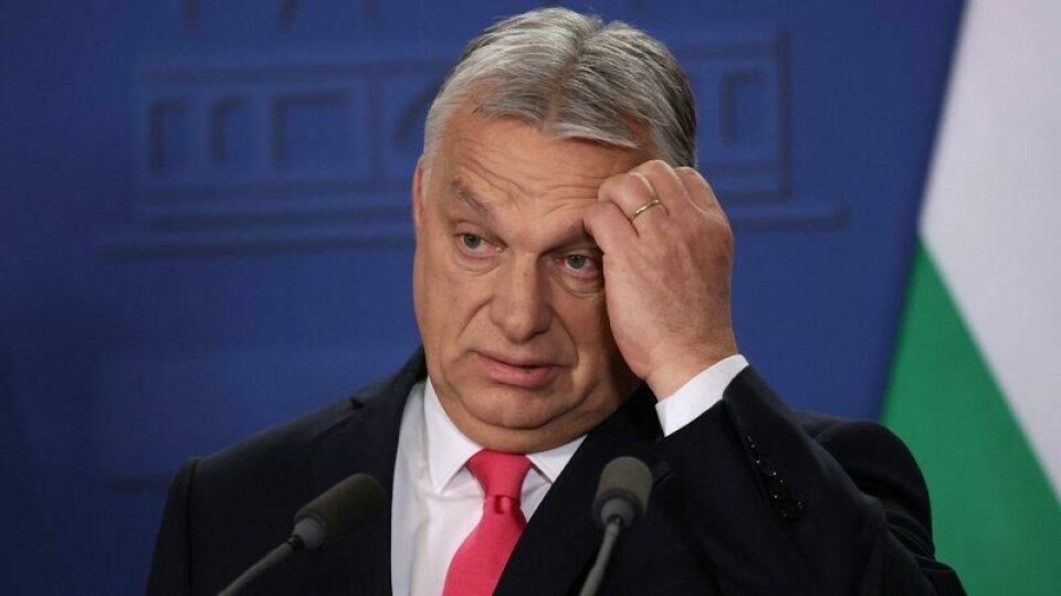 Statsminister i Ungarn, Viktor Orban.