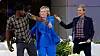 Stephen «tWitch» Boss var kjent fra en rekke TV-opptreden. Her danser han med Hillary Clinton og Ellen DeGeneres på «Ellen DeGeneres Show» i 2015. Foto: Mary Altaffer / AP