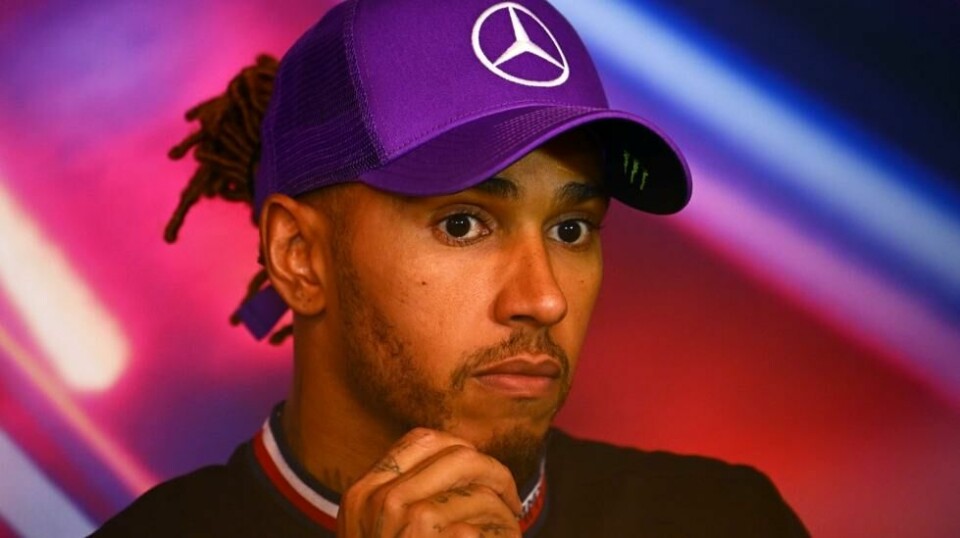 Uttalelsen mot Hamilton fordømmes av Formel 1-miljøet. Foto: NTB / AFP