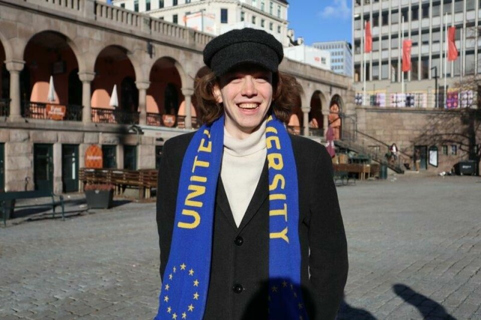 Leo Stub Køber er leder i Europeisk Ungdom. Leo Stub Køber er leder i Europeisk Ungdom. Foto: Privat
