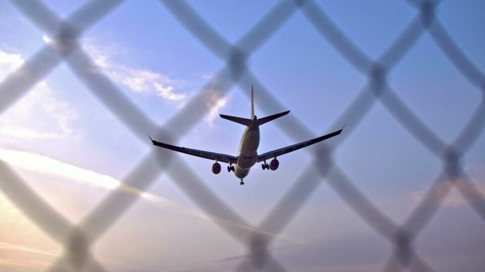En Qatar Airways-maskin fotografert i nærheten av Madrid-Barajas-flylassen i Spania.