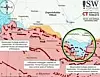 Kartet viser den ukrainske fremrykkingen ved den russiske hovedforsvarslinjen. «Den ukrainske evnen til å bringe pansrede kjøretøyer til og gjennom de mest formidable russiske forsvarene, som var ment å stoppe dem nær forberedte russiske forsvarsposisjoner, er viktige tegn på fremgang i den ukrainske motoffensiven», konstaterer ISW.
