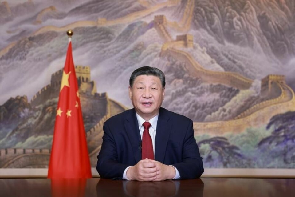 Kinas president Xi Jinping holdt tirsdag nyttårstalen sin. Bildet er fra det statlige nyhetsbyrået Xinhua.