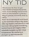 NY TID: Orientering fikk navnet Ny tid i 1975. Nå er det et månedsmagasin som blant anent ditribueres som innstikk i Klassekampen. Slik presernterer de seg selv.