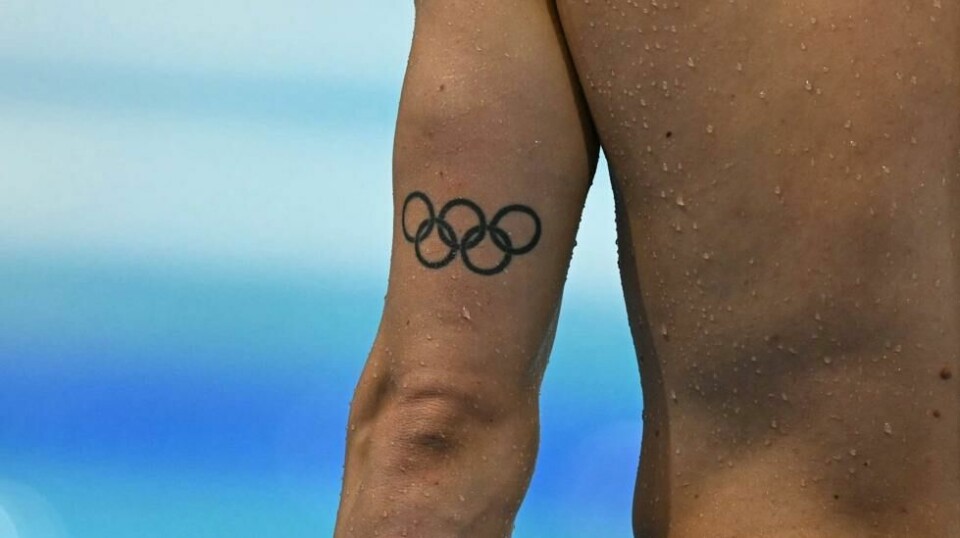 Denne tatoveringen er et vanlig syn i de olympiske leker.